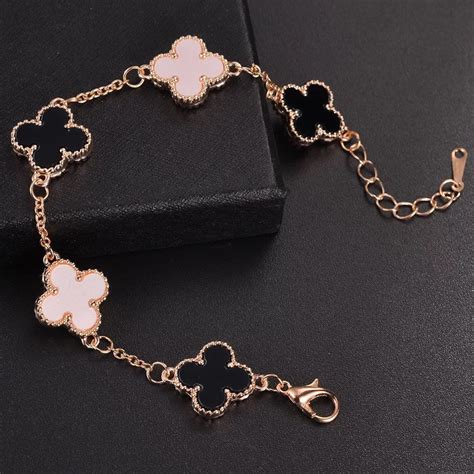 chanel bracelet four leaf clover|Chanel Four Leaf Clover .